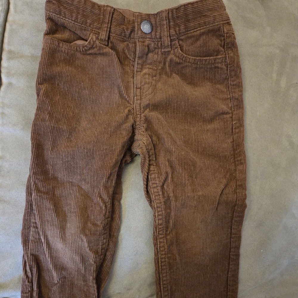 H&M Kids Brown Corduroy Pants 3T